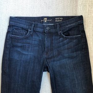 7 For All Mankind Mid Rise Boot Cut Denim